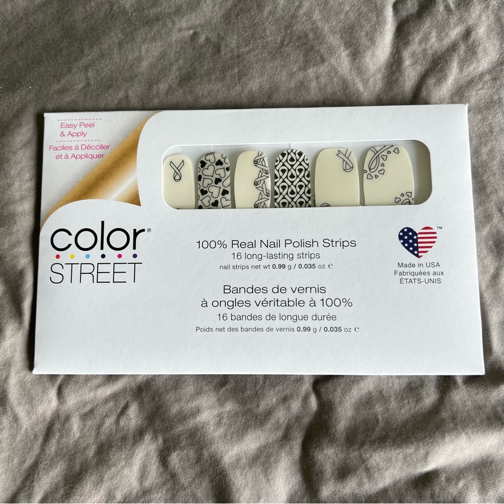 *Retired* Color Street: For the Cause | Awareness Ribbons Layering Clear Overlay - Picture 3 of 10
